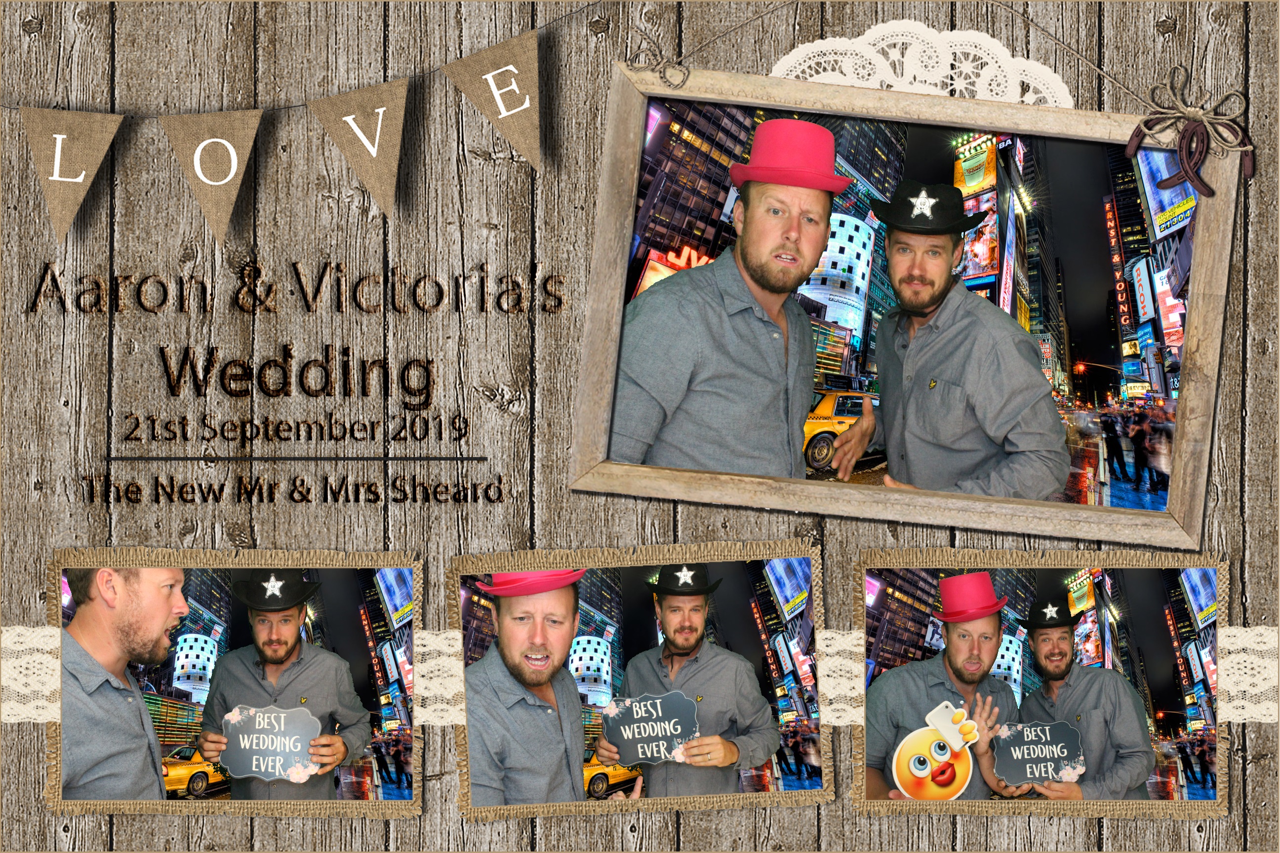 Aaron & Victoria's Wedding  | View more photos from the event at images.mobile-photo-booth.com/u/MobilePhotoBoothUK/Aaron-Victorias-Wedding